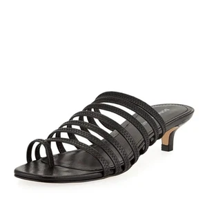 Donald J Pliner Evone Easy Napa Pfennigabsatz Pantolette Sandale Größe 10M - Bild 1 von 14