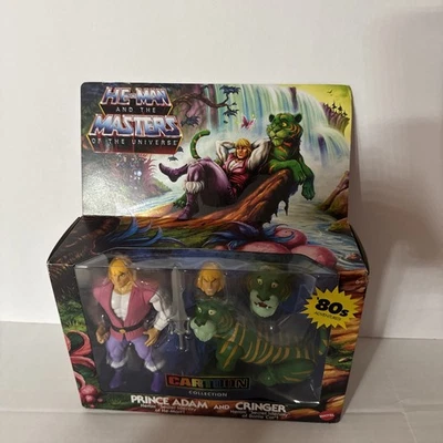 MOTU Origins Cartoon Collection Prince Adam & Cringer 2-Pack Masters - Image 1 of 4