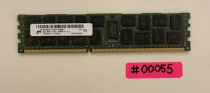 Micron 8GB 2RX4 PC3L-10600R DDR3-1333 ECC Reg Server Memory RAM MT36KSF1G72PZ - Picture 1 of 2