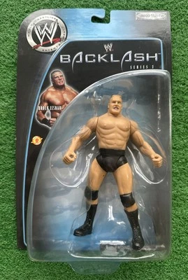Figura de acción WWE BROCK LESNAR 2002 Jakks RARA NUEVA Backlash Serie 2 BCA WWF Foto 1 de 4