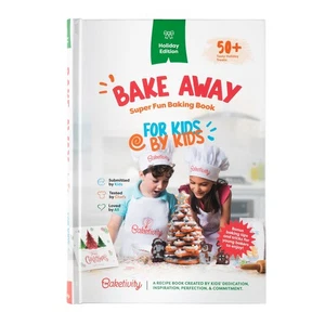 Baketivity Bake Away Kinder Backen Kochbuch mit Bildern | Süß und herzhaft Spaß R - Bild 1 von 7