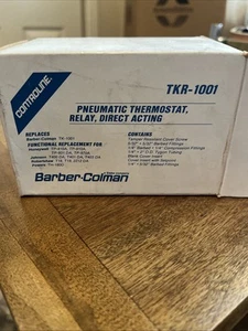 Barber-Colman TKR-1001 Pneumatic Thermostat Relay Direct Acting (NIB) Free Ship - Picture 1 of 7