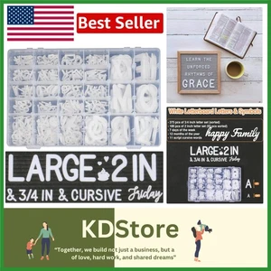 Complete Felt Letter Set with Organizer – Perfect for Any Occasion - Picture 1 of 11