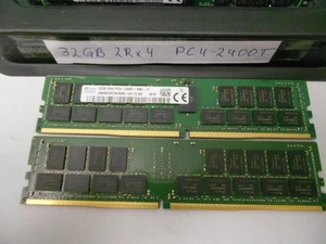 SK hynix 32GB RAM DDR4 2Rx4 PC4-2400T RDIMM HMA84GR7AFR4N ECC reg. RAM server - Foto 1 di 2
