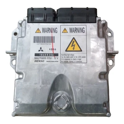 MITSUBISHI L200 ENGINE CONTROL UNIT ECU 2.5 4D56 2006-2015 1860B346 - Image 1 of 4