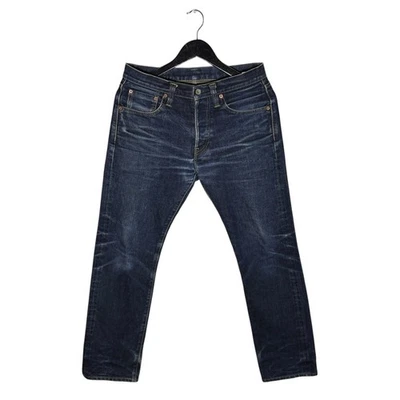 Pantalones de mezclilla Iron Heart 14 oz 777s Japón ribete desvanecido talla W 31 L 29 azul Foto 1 de 4