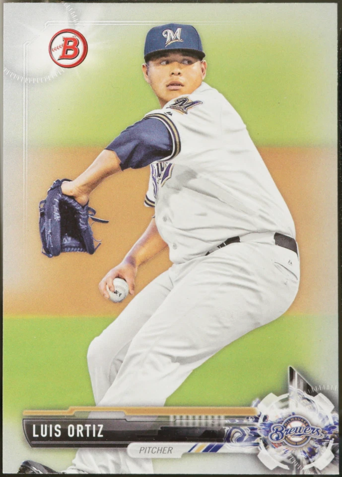 2017 Bowman - Prospects Baseball Luis Ortiz #BP128 NM - Image 1 of 1