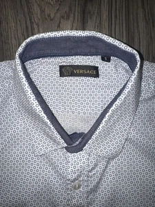 Versace Men’s Longsleeve Dress Shirt Size Small - Picture 1 of 4