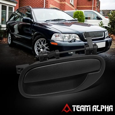 Fits 2000-2003 Volvo S40/V40 Rear Left Side Exterior Door Pull Handle Textured - Image 1 of 4