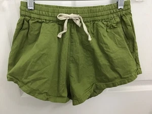 BillaBong Damen grün elastische Taille Kordelzug Taschen Shorts Small - Bild 1 von 5