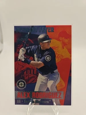 1999 Pacific Aurora Pennant Fever Alex Rodriguez /100 VERY RARE - Image 1 of 2