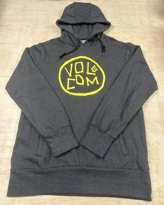 Volcom Collectable “CIRCLE MOD PULLOVER” Gray Pullover Sweatshirt - Size M - Image 1 of 4