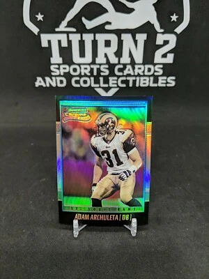 2001 Bowman Chrome Adam Archuleta Refractor RC #1730/1999 #222 St. Louis Rams - Image 1 of 2