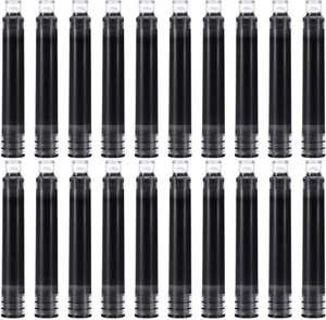 120 Pieces Fountain Pen Ink Fountain Pen Cartridges Pen Refill Cartridges with 3 - Picture 1 of 12