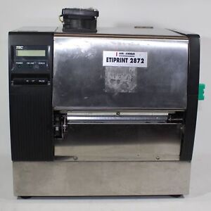Toshiba TEC B-872-QP serial Labeldrucker Bar Code Printer Barcodedrucker