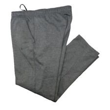 Nike Pants Mens Large Gray Therma Training Workout Stretch Track 932253 HOLE