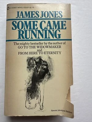 Some Came Running By James Jones 1958 1st Printing Paperback - Imagem 1 de 4