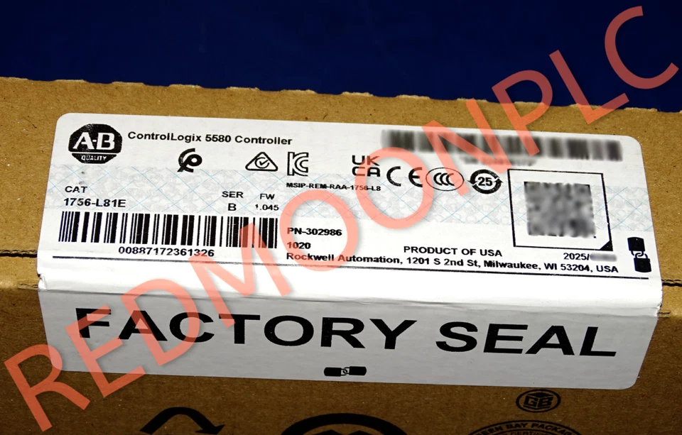 2025 Surplus SEALED Allen Bradley 1756-L81E /B **REAL USA SELLER** NOT CHINA - Image 1 of 1