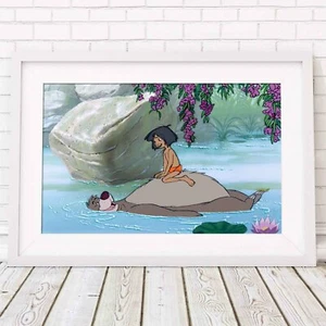 THE JUNGLE BOOK - Disney Poster Picture Print Sizes A5 to A0 **FREE DELIVERY** - Picture 1 of 14
