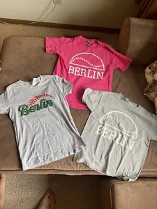 “Berlin” Youth Tball T Shirt Lot Size Youth Small - Picture 1 of 1