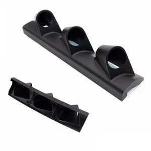Car Dashboard 3-Holes A Pillar Pod 3 Triple Gauge Holder Mount Bendable Right - Picture 1 of 7