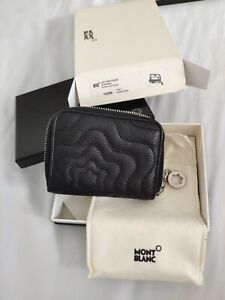 Montblanc starisma zip Coin And Card Wallet Black Christmas Gift