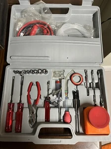 NEW Vintage Roadside Emergency Assistance Car Repair Tool Kit with Case - Bild 1 von 13