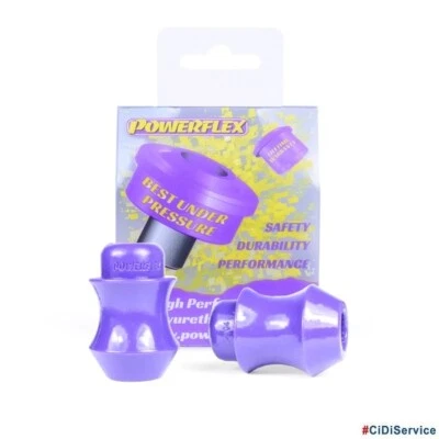 Kit 2 Boccole Esterne Barra Antirollio Powerflex Lancia Delta HF Evo e Integrale - Immagine 1 di 3