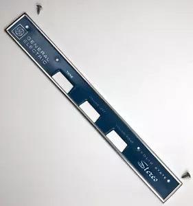 PART ONLY Volume/Tone Control Cover Plate General Electric GE T262 Record Player - Picture 1 of 4
