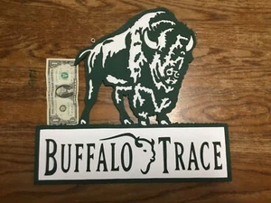 BUFFALO TRACE BOURBON SIGN - 3D WOOD ART - Picture 1 of 2