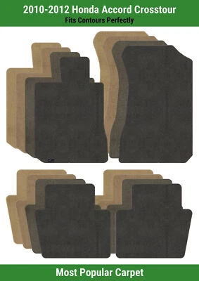 Lloyd Ultimat Front & Rear Row Carpet Mats for 2010-2012 Honda Accord Crosstour  - Image 1 of 4