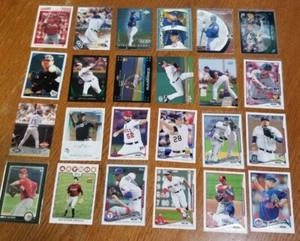 Huge Lot Of 24 Rookie Baseball Cards Ozuna Profar Chapman Arenado Bogaerts Wong - Picture 1 of 5