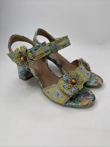 L'Artistle Spring Step Multi Color floral sandal size 36 - Picture 1 of 9