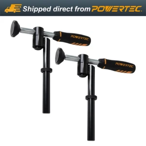 POWERTEC 71774-P2 180 deg. Variable Screw Clamp, Fits 3/4" Bench Dog Holes, 2PK - Picture 1 of 8