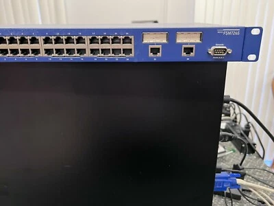 NetGear  (FSM726S) 24-Ports External Switch Managed stackable - Image 1 of 2