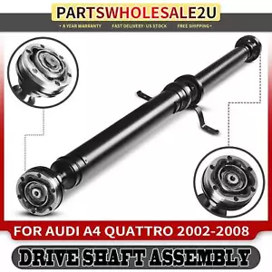 Rear Driveshaft Prop Shaft for Audi A4 Quattro 2002-2008 1.8L 3.0L 3.2L 26038120 - Picture 1 of 9