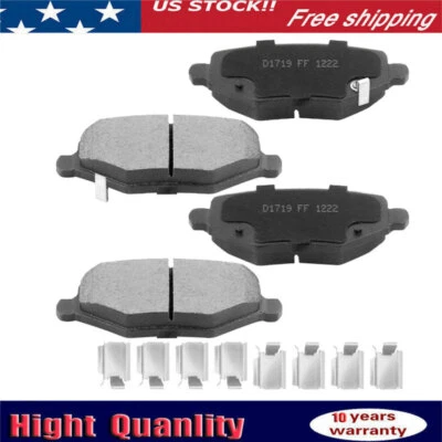 Pastillas de freno traseras de cerámica para Chrysler Town & Country Ram C/V 2012 2013 2014 2015 Foto 1 de 4