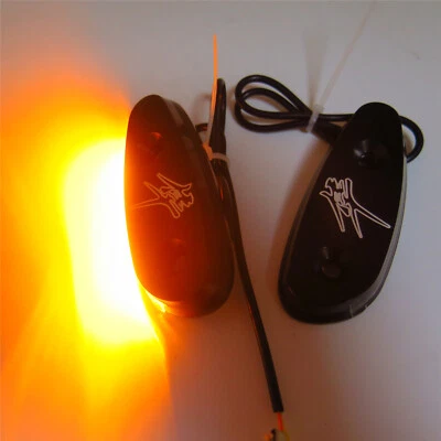 Mirror Block Off Base Plate "隼" LED Signal For Suzuki Gsxr 600 750 1000 Gsx-R 20 - Image 1 of 4