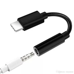 USB C Digital to 3.5 mm Headphone Jack Adapter, Stereo Adapter for Type-C Device - Picture 1 of 6