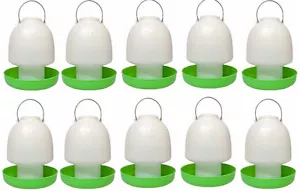 10x 4.0L Poultry Waterer Bird Chicken coop Drinker Bulk Wholesale Deal - Picture 1 of 1
