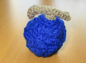 One Piece Gomu Gomu Teufelsfrucht | Häkeltier Kuscheltier | Selfmade Handarbeit - Bild 1 von 3