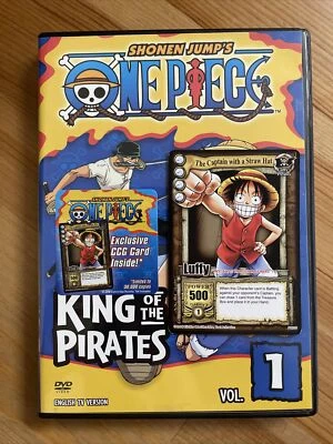 2006 Bandai One Piece CCG Luffy The Captain With A Straw Hat Promo PR016 & DVD - Image 1 of 4