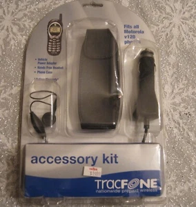 Kit d'accessoires Tracfone vintage compatible avec tous les téléphones Motorola v120 - Photo 1 sur 6