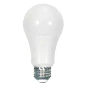 S9114 SATCO 9.6A19/LED/2700K/120V - 9.6 watt; A19 LED; Frosted; 2700k Medium bas - Picture 1 of 1