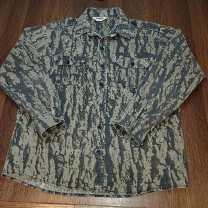 Vintage 90s Camco Camo Real Tree Hunting Long Sleeve Button Up Shirt Mens XL - Picture 1 of 6