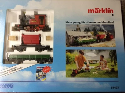 Märklin Spur 1 Maxi Modell 54403 Startpackung kpl. Güterzug unbespielt-neu ovp. - Bild 1 von 4