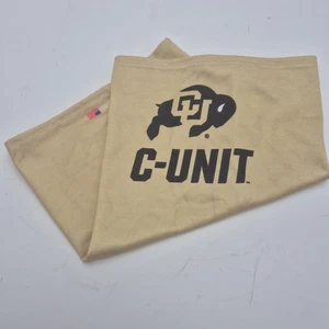 WinCraft Colorado Buffaloes Football Unisex Beige Multifunctional Gaiter Scarf - Picture 1 of 7