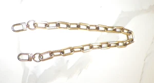 LOUIS VUITTON COUSSIN CHAIN SHOULDER STRAP REPLACEMENT 24" GOLDTONE - Picture 1 of 8
