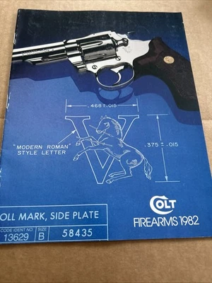 COLT 1982 FIREARMS CATALOG,  COLT WALKER, 1860 ARMY - Image 1 of 4