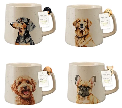Dog Mug Present Gift for Pet Lovers - Christmas  Mother's / Fathers Day Birthday - Image 1 of 4